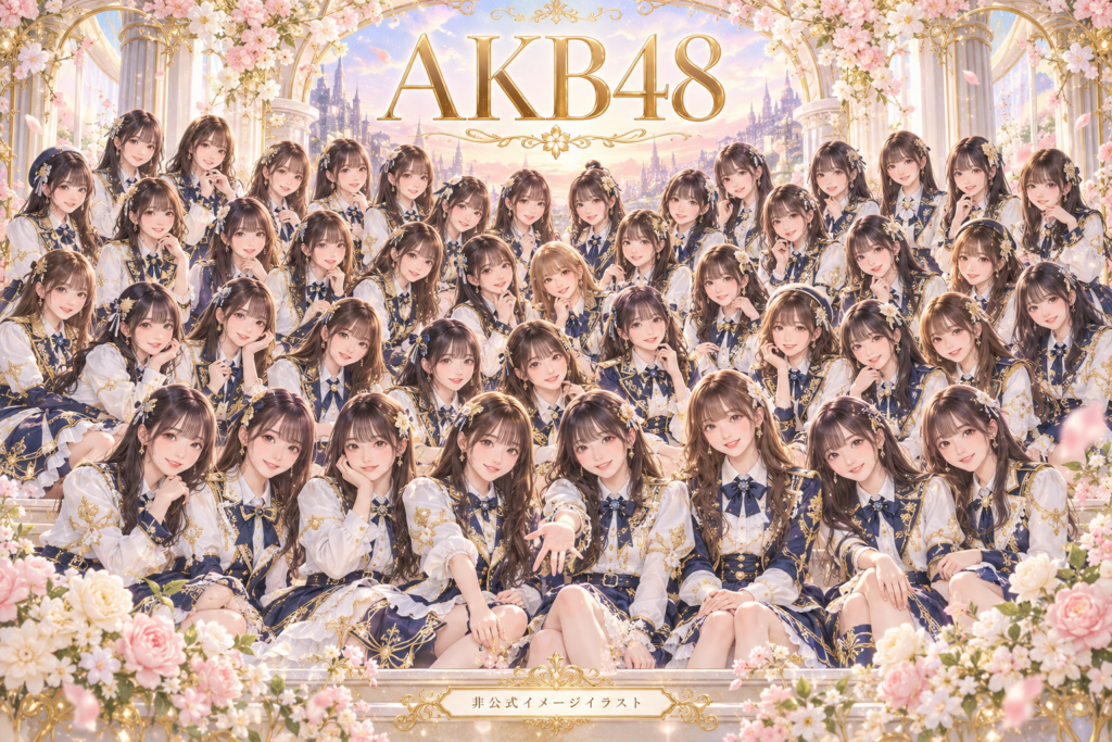 AKB48の非公式イメージイラスト