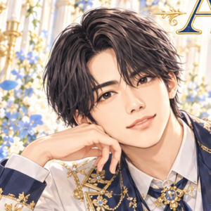 Aぇ! group 正門良規の非公式イメージイラスト。白・紺・金の衣装。