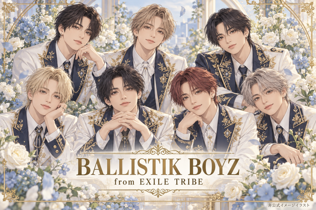 BALLISTIK BOYZ from EXILE TRIBEの非公式イメージイラスト