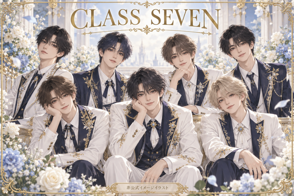 CLASS SEVENの非公式イメージイラスト