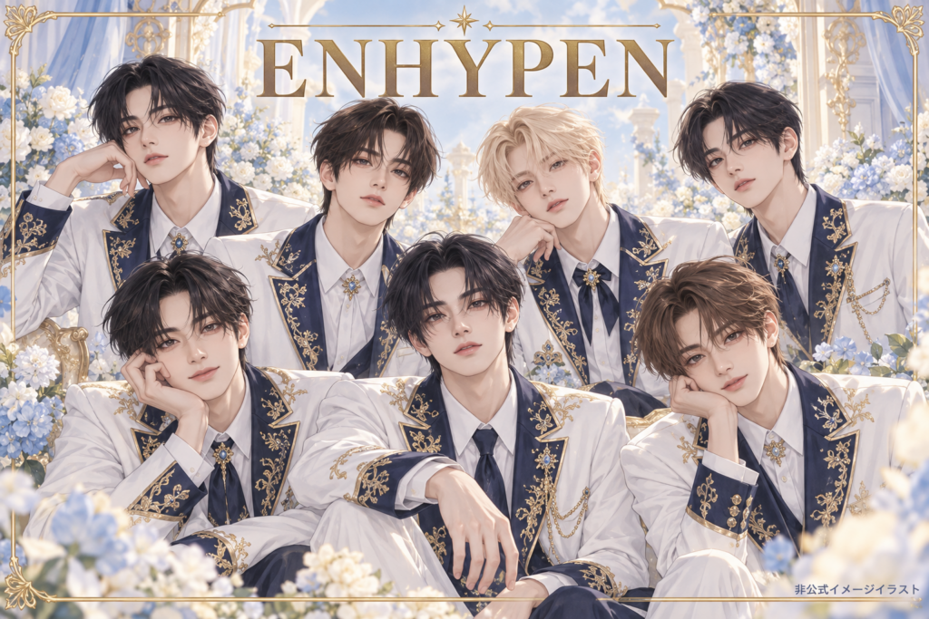 ENHYPENの非公式イメージイラスト