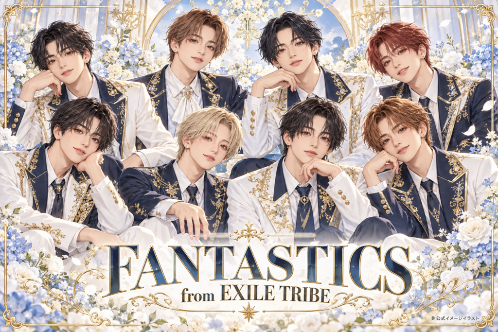 FANTASTICS from EXILE TRIBEの非公式イメージイラスト