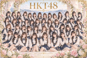 HKT48の非公式イメージイラスト