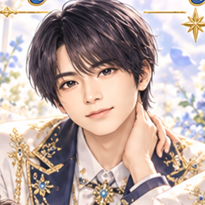 Hey! Say! JUMP 知念侑李の非公式イメージイラスト。白・紺・金の衣装。