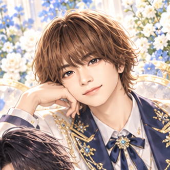 Hey! Say! JUMP 有岡大貴の非公式イメージイラスト。白・紺・金の衣装。