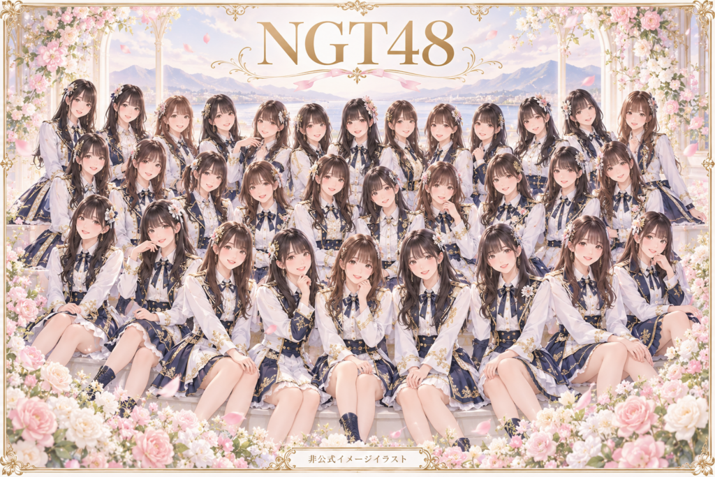 NGT48の非公式イメージイラスト