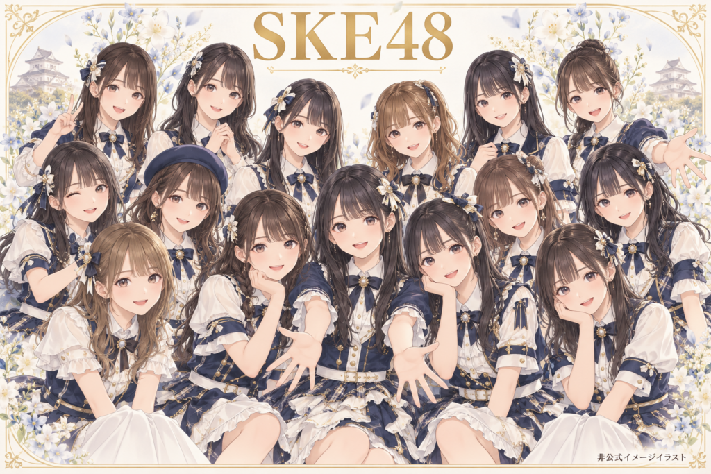 SKE48の非公式イメージイラスト