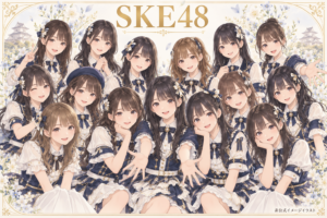 SKE48の非公式イメージイラスト