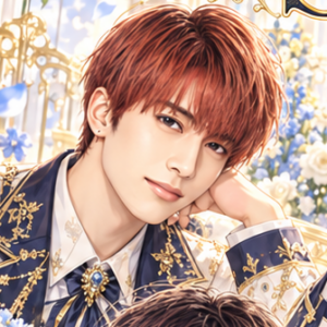 SixTONES ジェシーの非公式イメージイラスト。白・紺・金の衣装。