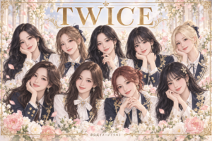 TWICEの非公式イメージイラスト