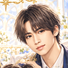 Travis Japan 七五三掛龍也の非公式イメージイラスト。白・紺・金の衣装。