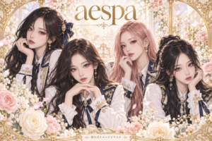 aespaの非公式イメージイラスト