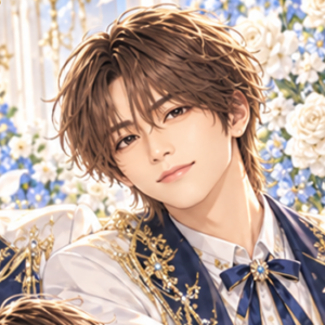 timelesz 寺西拓人の非公式イメージイラスト。白・紺・金の衣装。