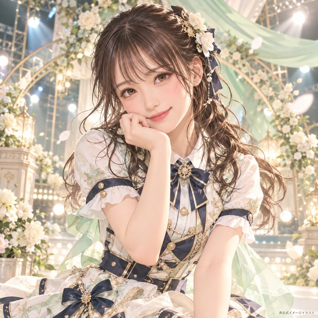 三鴨 くるみの紹介用・非公式AIイメージイラスト