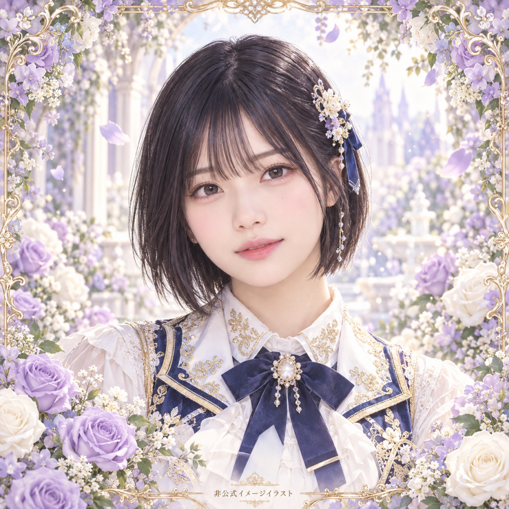 中西アルノの紹介用・非公式AIイメージイラスト