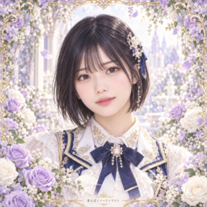 中西アルノの紹介用・非公式AIイメージイラスト