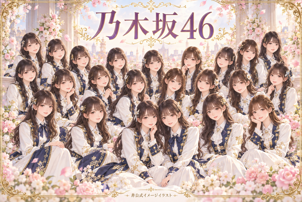 乃木坂46の非公式イメージイラスト