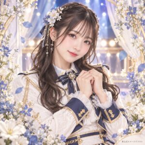 久保田怜の紹介用・非公式AIイメージイラスト