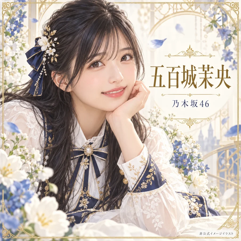 五百城茉央の非公式イメージイラスト