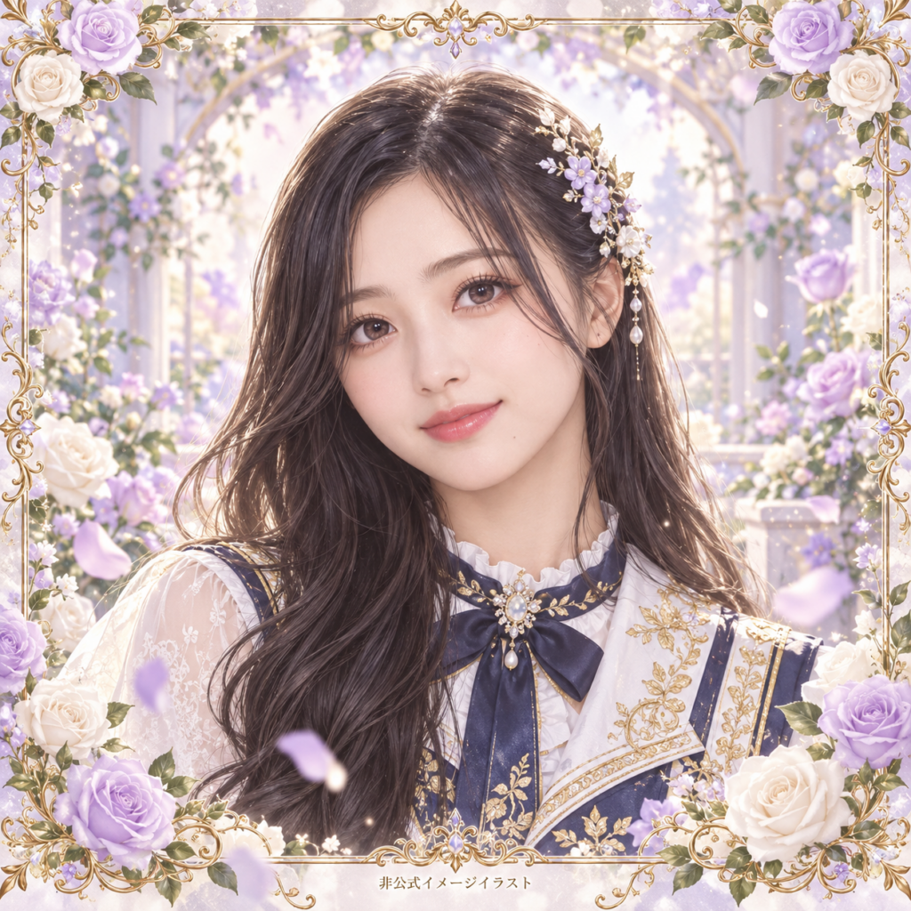 井上和の紹介用・非公式AIイメージイラスト