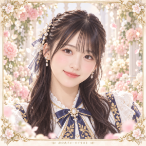 井上春華の紹介用・非公式AIイメージイラスト
