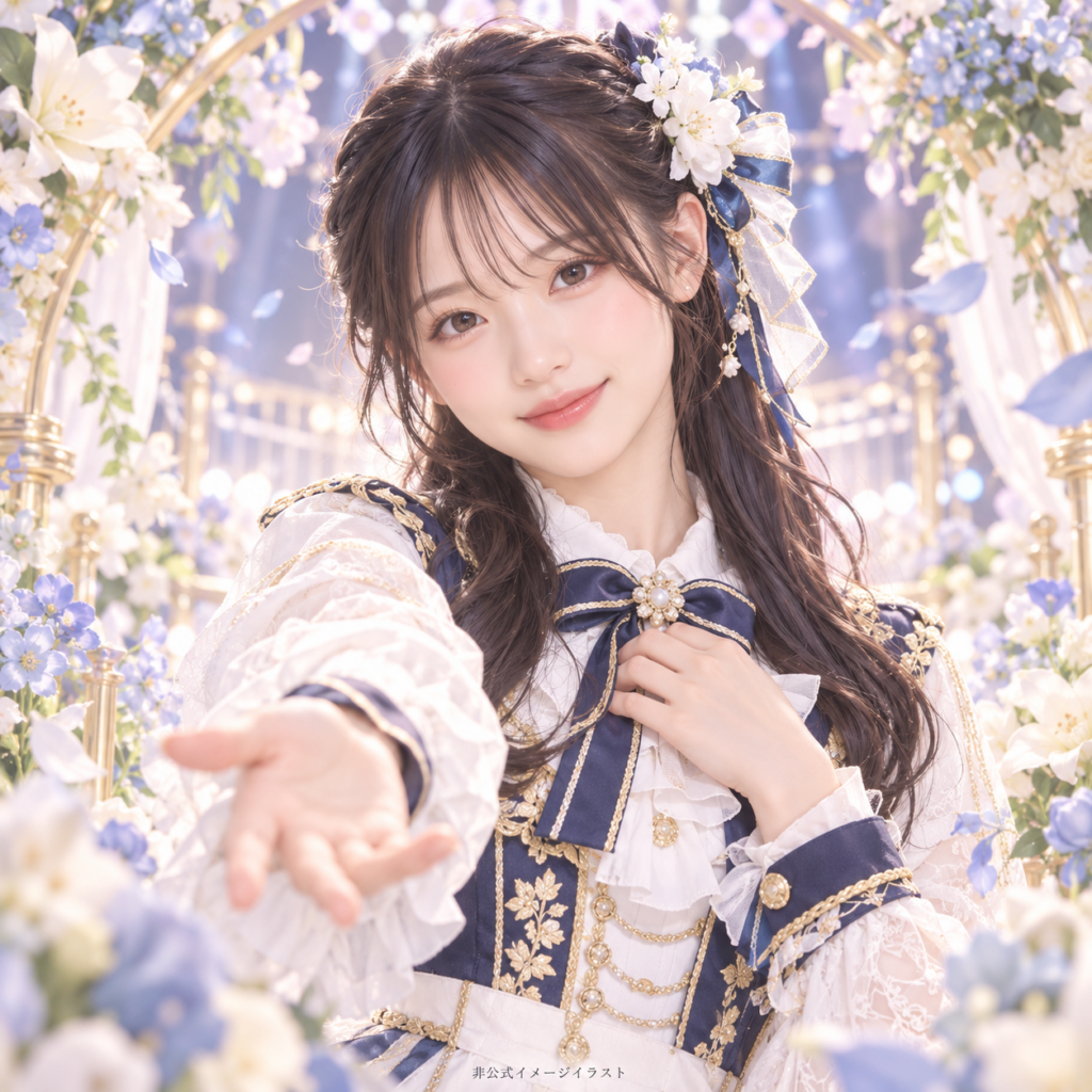 伊藤 百花の紹介用・非公式AIイメージイラスト