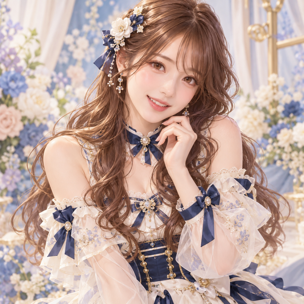 佐藤 柚花のプロフィール用・非公式イメージイラスト