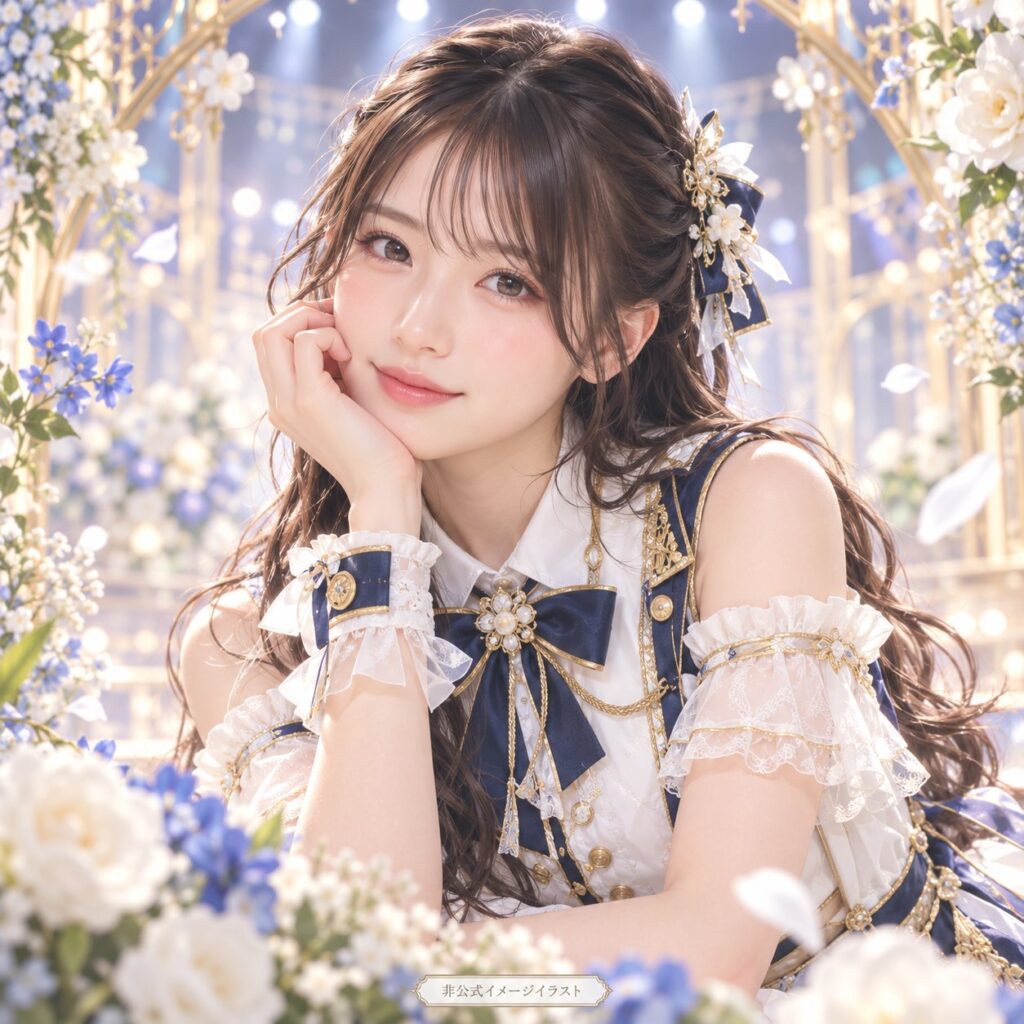 佐藤佳穂の紹介用・非公式AIイメージイラスト