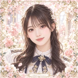 佐藤愛桜の紹介用・非公式AIイメージイラスト