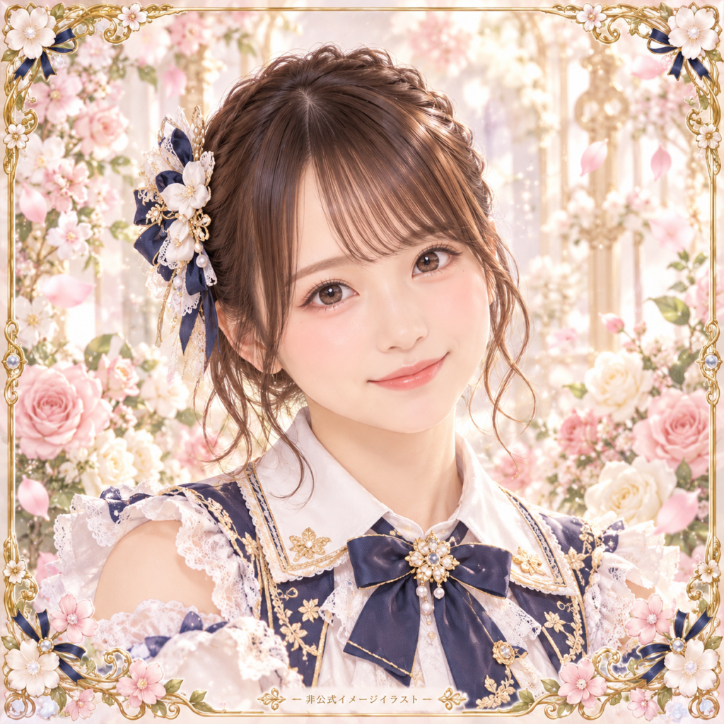 倉野尾 成美の紹介用・非公式AIイメージイラスト