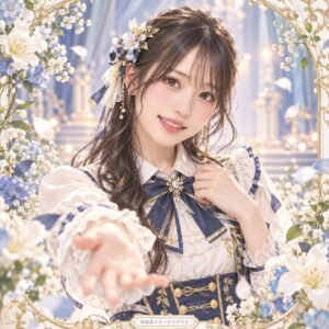 入内嶋涼の紹介用・非公式AIイメージイラスト