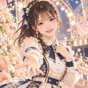 内田 愛彩の紹介用・非公式AIイメージイラスト