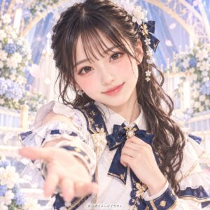 北川 陽彩の紹介用・非公式AIイメージイラスト