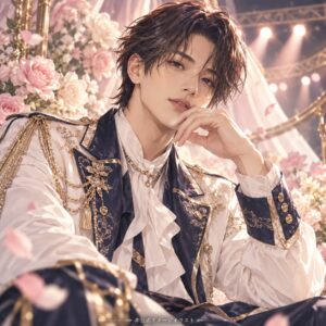 半田龍臣の紹介用・非公式AIイメージイラスト