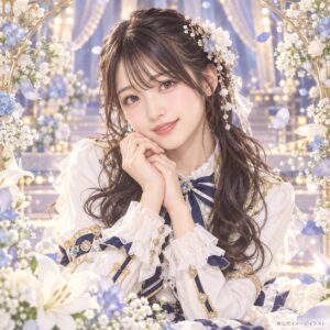 原優寧の紹介用・非公式AIイメージイラスト