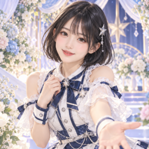 吉田 めいのプロフィール用・非公式イメージイラスト