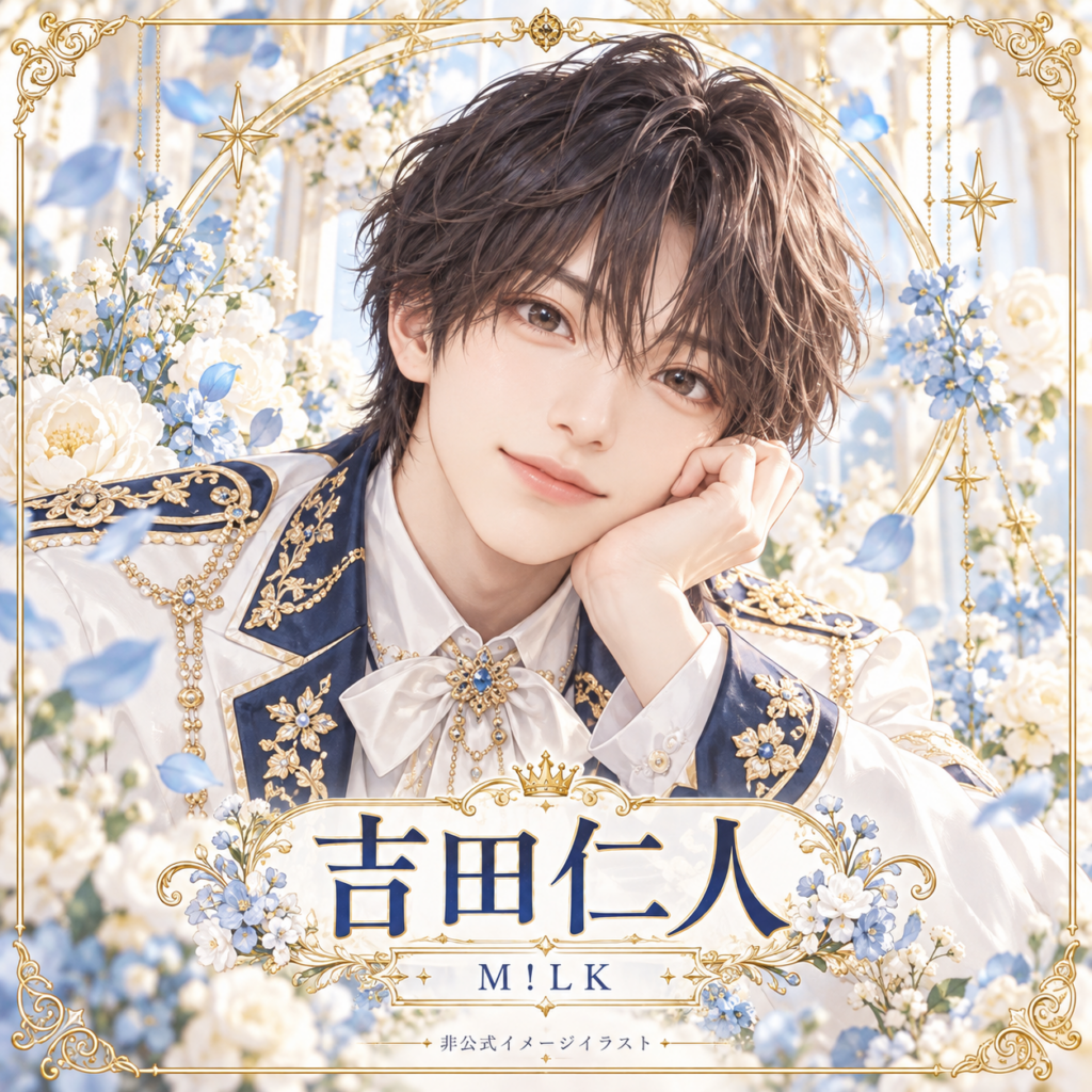 吉田仁人の非公式イメージイラスト