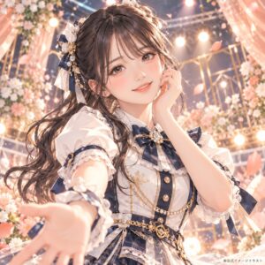 吉見 純音の紹介用・非公式AIイメージイラスト