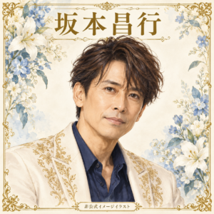 坂本昌行をイメージしたAI生成の非公式イラスト