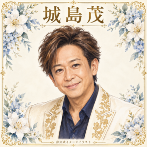 城島茂をイメージしたAI生成の非公式イラスト