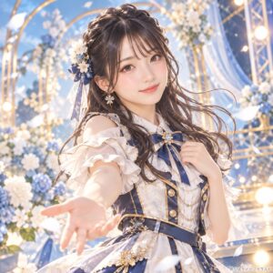 塩月 希依音の紹介用・非公式AIイメージイラスト