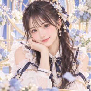 大庭 凜咲の紹介用・非公式AIイメージイラスト
