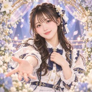 大村杏の紹介用・非公式AIイメージイラスト