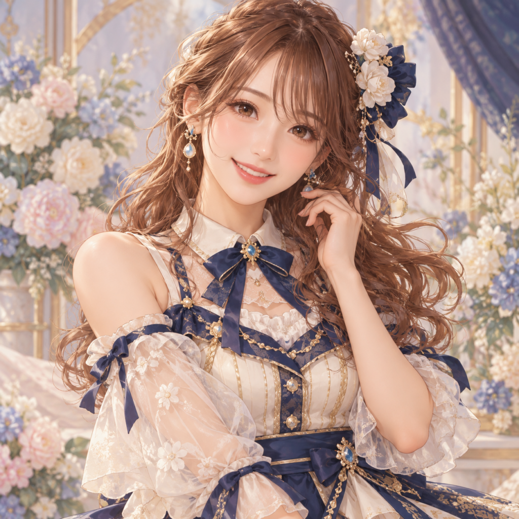 大橋 彩乃のプロフィール用・非公式イメージイラスト
