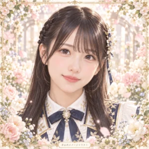 大野愛実の紹介用・非公式AIイメージイラスト