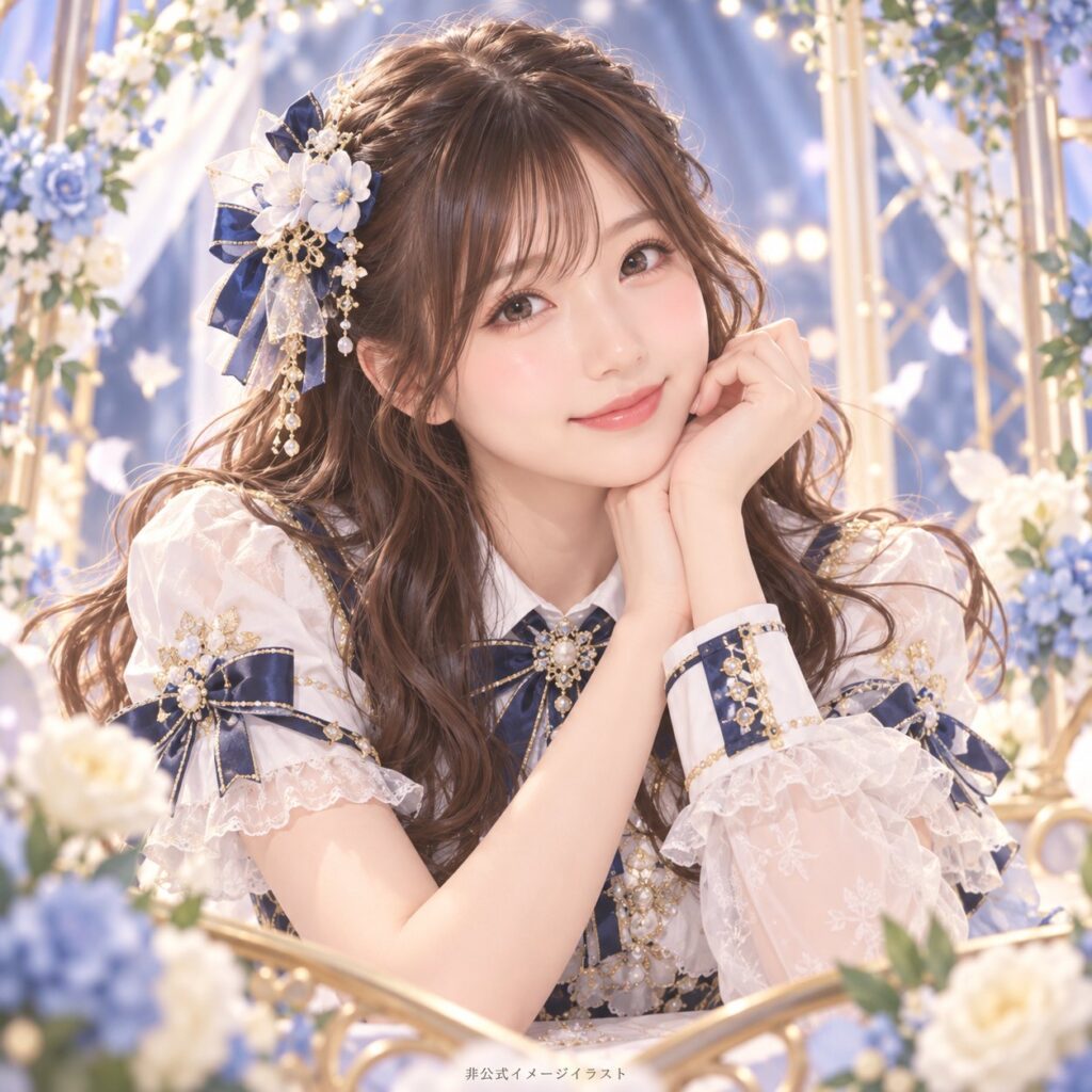 太田彩夏の紹介用・非公式AIイメージイラスト