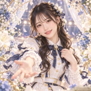 太田愛恵の紹介用・非公式AIイメージイラスト