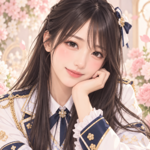 奥田 唯菜のプロフィール用・非公式イメージイラスト