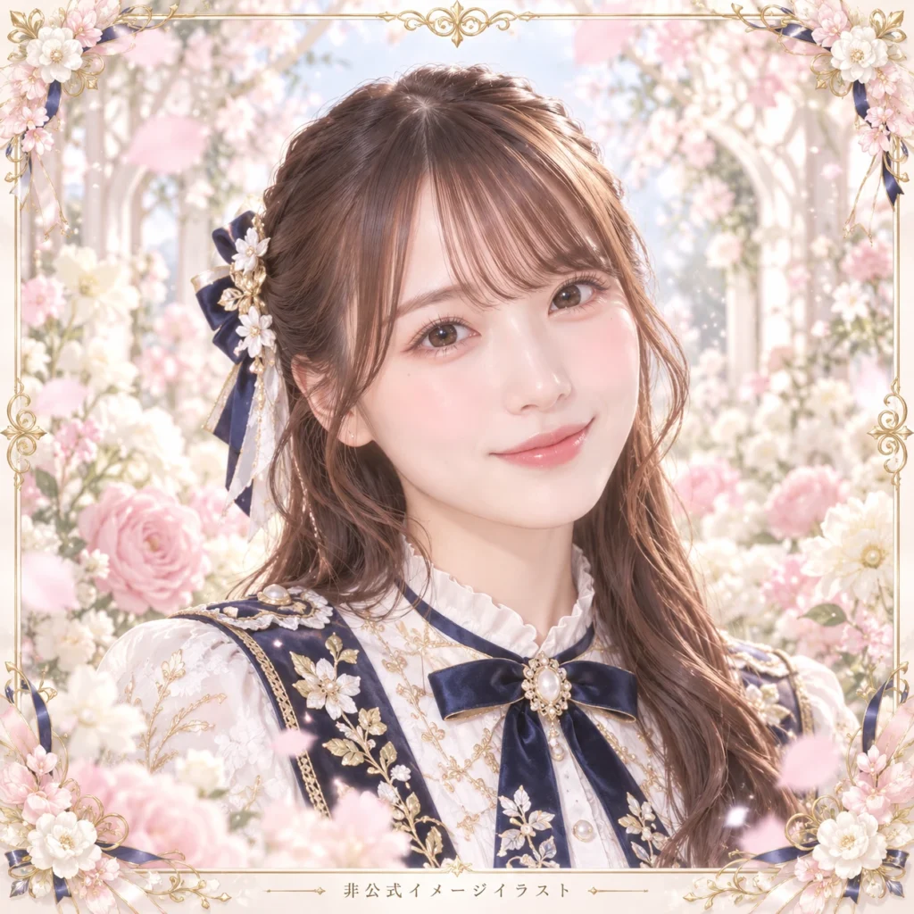 守屋麗奈の紹介用・非公式AIイメージイラスト