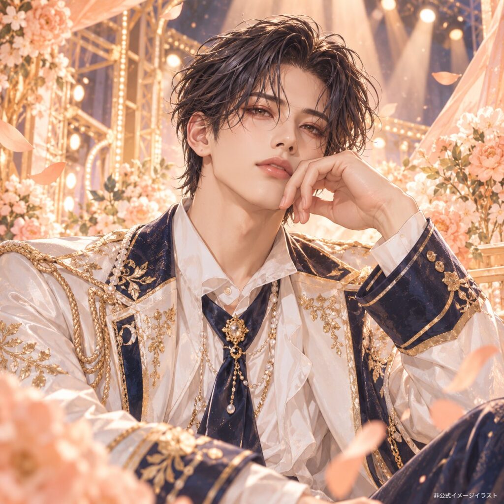 小波津志の紹介用・非公式AIイメージイラスト
